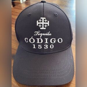 NWOT Código Tequila 1530 Adjustable Black Hat Unisex